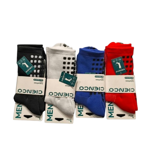 1 par calcetines especiales para deporte padel o baby futbol con amtideslizante