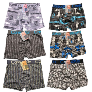 1 boxers ropa interio para adulto variedad de colores y diseños y tallas